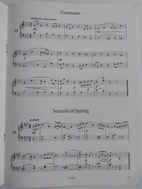 Abrsm Piano Specimen Sight Reading Tests Grade Hobbies Toys Books