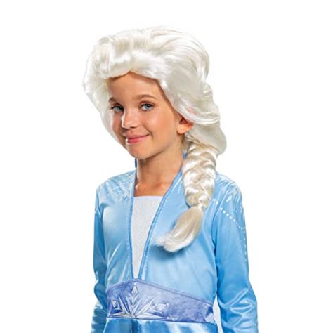 Disguise Disney Elsa Frozen 2 Girls Wig White Wantitall