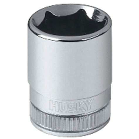 Husky 1 4 Inch Drive 13 Mm 6 Point Metric Standard Socket The Home Depot Canada