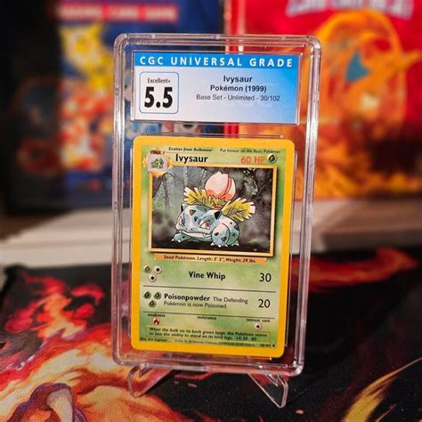 Pokemon Base Set Cgc Ivysaur Bisaknosp Psa Bgs Kaufen Auf