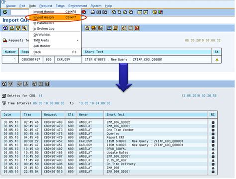 What Is Sap Transport Request How To Importexport Tr