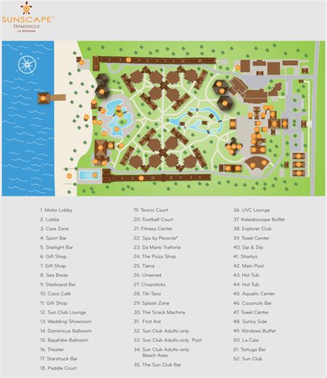Sunscape Cozumel Map Explore Sunscape Resorts All Inclusive Locations
