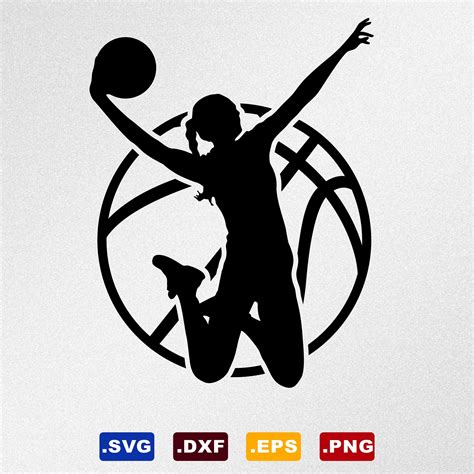 Female Basketball Player Vector