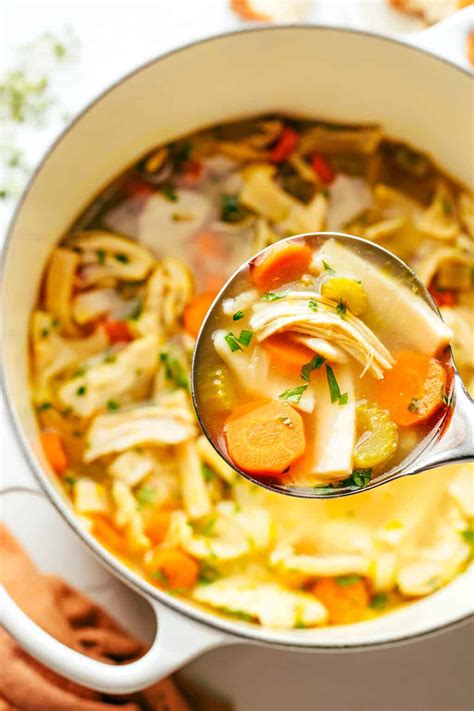 The Coziest Chicken Noodle Soup Gimme Some Oven