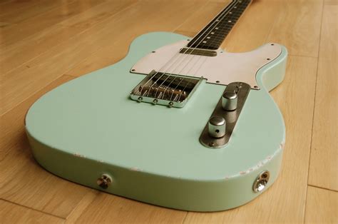 Grail Guitars Sold Grail Surf Green 50 S Tele