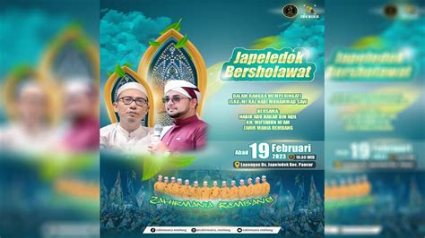 Live Streaming Japeledok Bersholawat Isra Mi Raj Nabi Muhammad Saw