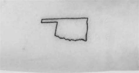 Oklahoma Map Tattoos | Tattoofilter