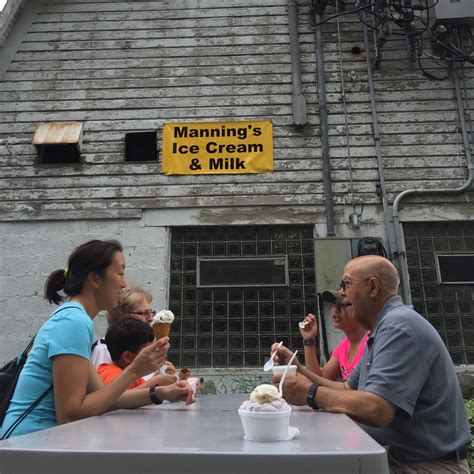 Deven Nongbri At Manning S Ice Cream Milk At The Manning Dairy In