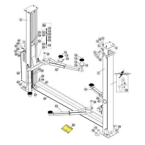 Parts For Tuxedo Lift Tp Kaf Svi International Inc