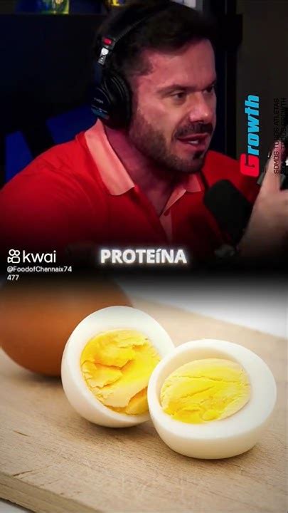 Quanto de proteína tem em um ovo? - YouTube