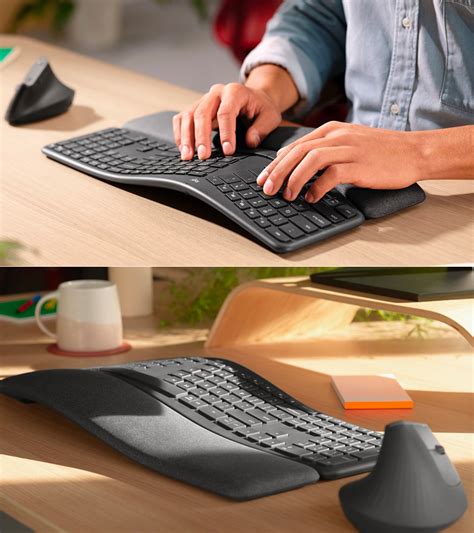 Logitech ERGO K860 Wireless Ergonomic Keyboard Has Split Design for Ultimate Comfort - TechEBlog