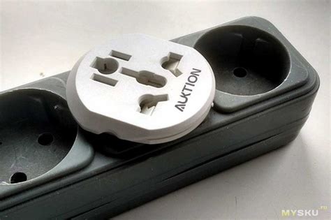 Переходник китайская вилка европейская розетка