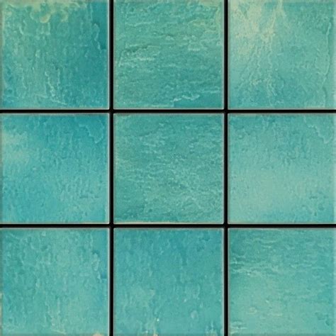 Pacifico Acqua 6 X 6 Melange Series Porcelain Pool Tile By Aquatica