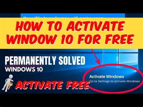 How To Activate Window 10 For Free 2023 Step By Step YouTube