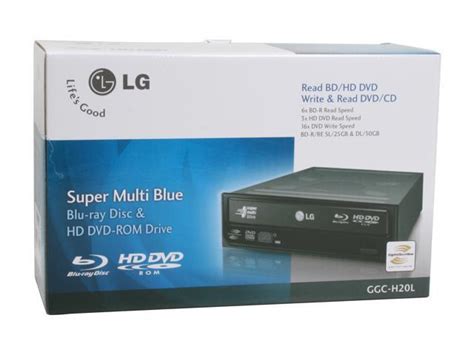 Lg Model Ggc H20l Black Blu Rayhd Dvd Burner