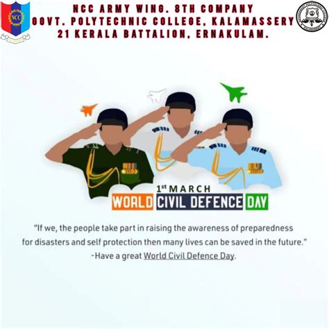 World Civil Defense Day India Ncc