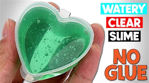 No Glue Water Slimehow To Make Water Slimehow To Make Slime With