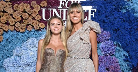 Heidi Klum Daughter Leni Model Lingerie For Holiday Campaign Maxim