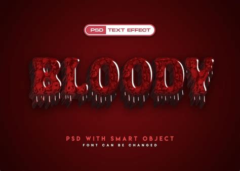 Bloody Text Effect Images Free Download On Freepik