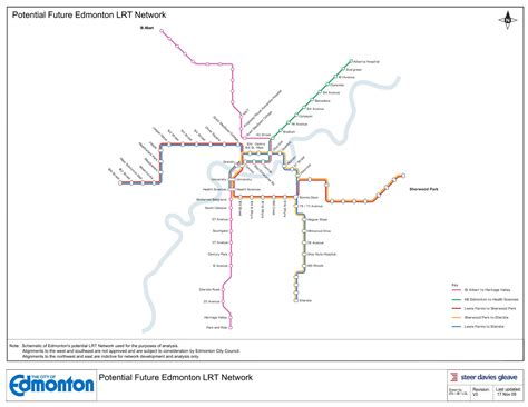 Edmonton Lrt Expansion Map