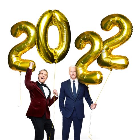 Anderson Cooper & Andy Cohen Host New Year's Eve Live 2022