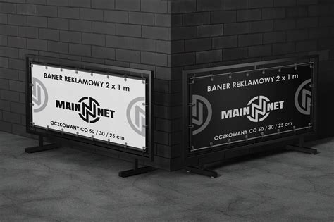 Baner Reklamowy Wyborczy Jednostronny X M Laminowany G Projekt