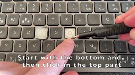 How To Properly Replace A Regular Key On A Logitech Mx Keys Craft