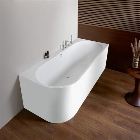 Villeroy & Boch Oberon 2.1 Eck-Badewanne, mit Schürze stone white ...