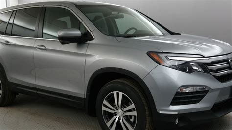 2017 Lunar Silver Metallic Honda Pilot SUV H084 YouTube