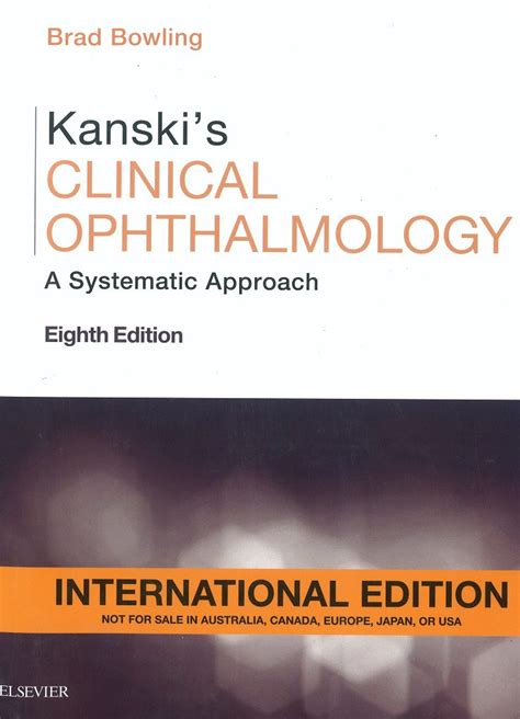 Kanski's Clinical Ophthalmology: A Systematic Approach 8th Edition ...