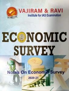 Vajiram Ravi Economic Survey Printed Notes Photocopy 2021