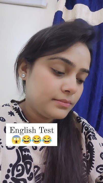 English Ka Test😱😂😂😂funny Comedyvideosviralvideo Ytshortsvideo