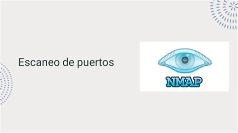 Escaneo De Puertos Con Nmap Youtube