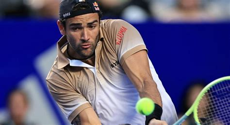 Matteo Berrettini Salta Gli Internazionali Di Tennis Il Periodo No