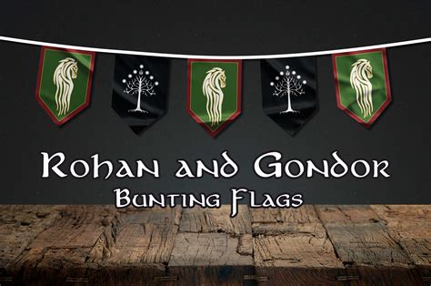 Gondor Lord Of The Rings Flag