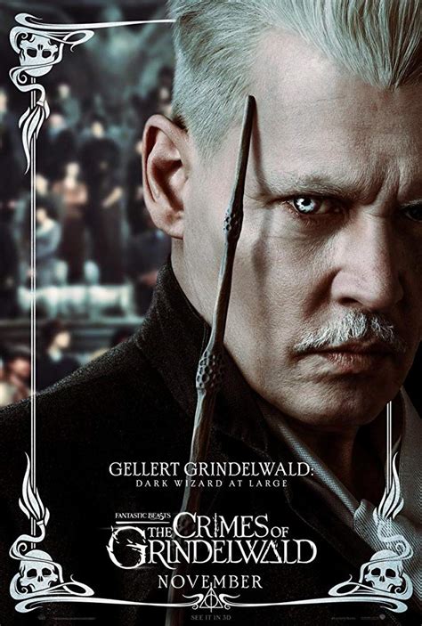 Fantastic Beasts: The Crimes of Grindelwald (2018) Poster - Gellert ...