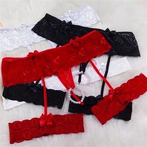 Calcinha Tailandesa P Rolas Estimulantes Fio Dental Lingerie Sexy