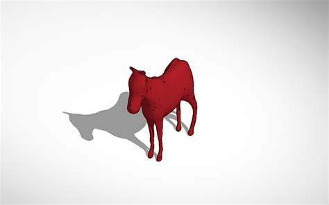 3D design Horse - Tinkercad