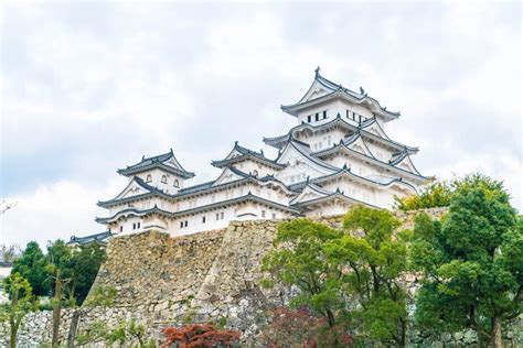 Himeji Castle In Hyogo Prefecture Japan Unesco World Heritage Stock