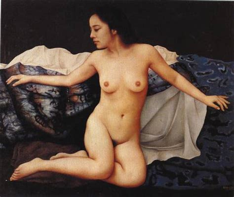 Seated Nude Ocean S Bridge Oil Paintings