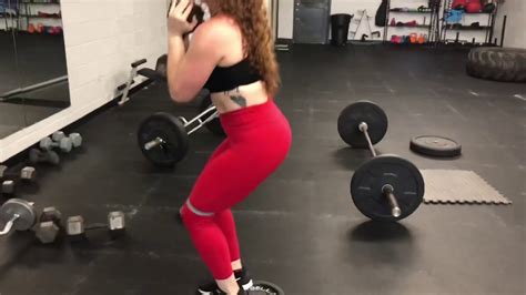 Heels Elevated Goblet Squat Youtube