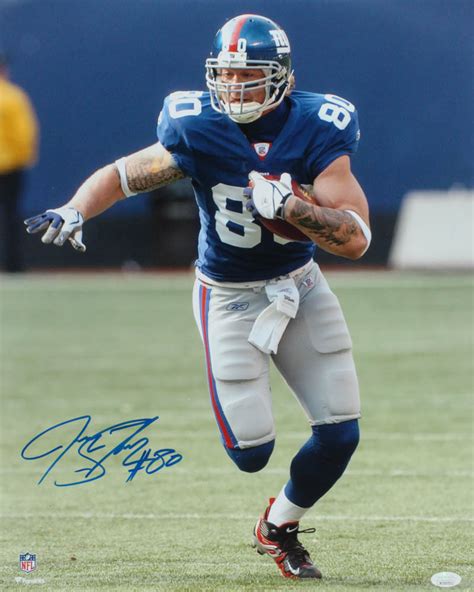 Jeremy Shockey Signed Giants 16x20 Photo (JSA COA) | Pristine Auction