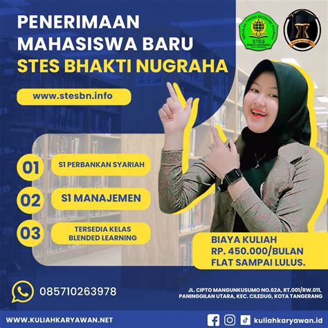 Kuliah Kelas Karyawan Dengan Biaya Terjangkau Di Stes Bn Ciledug Kuliah Karyawan