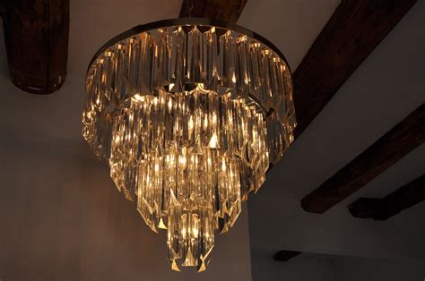 Vintage Murano Glass Chandelier By Paolo Venini Design Market