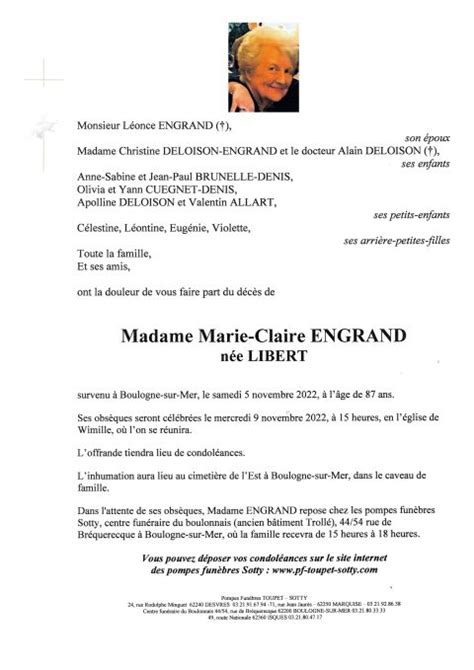 Madame Marie Claire Engrand Pompes Fun Bres Toupet Sotty