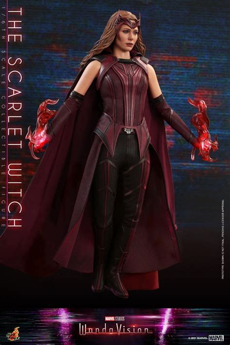 Hot Toys Divulga Imagens De Sua Feiticeira Escarlate Uniforme De Wandavision Universo