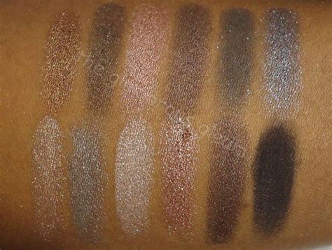 Urban Decay Naked Palette Swatches Review Comparison To Naked The Glamorous Gleam