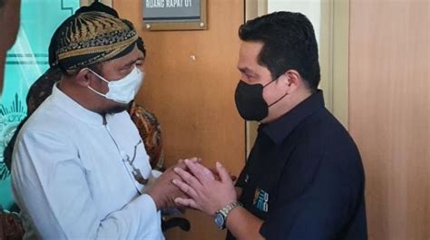 Bertemu Di Kantor PP Muhammadiyah Erick Thohir Dan Haedar Nashir