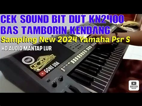 Cek Sound Dangdut Electone Organ Tunggal New 2024 Sampling Keyboard