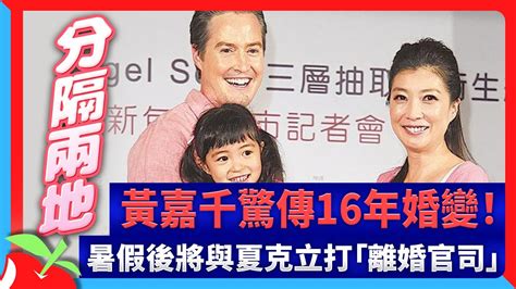 黃嘉千驚傳16年婚變！ 暑假後將與夏克立打「離婚官司」 台灣新聞 Taiwan 蘋果新聞網 Youtube